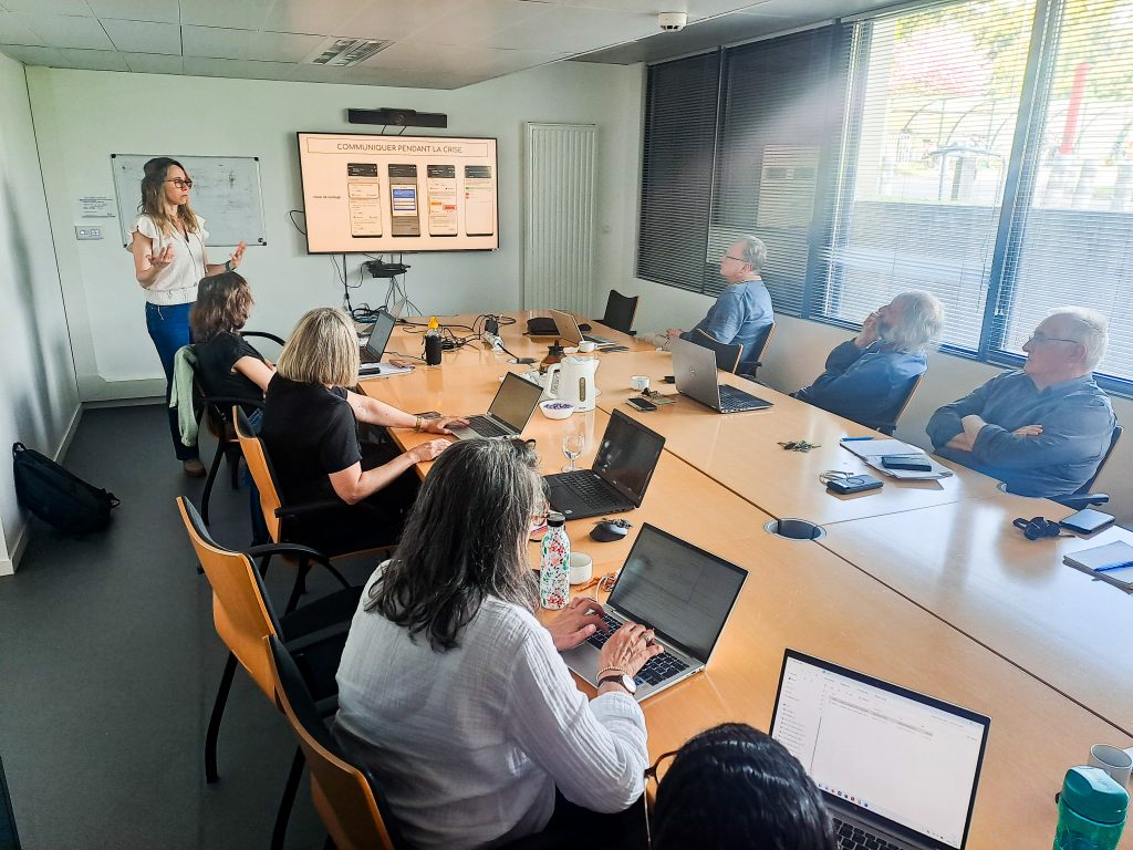 Le dispositif de sécurité WaryMe présenté aux membres de la cellule de crise